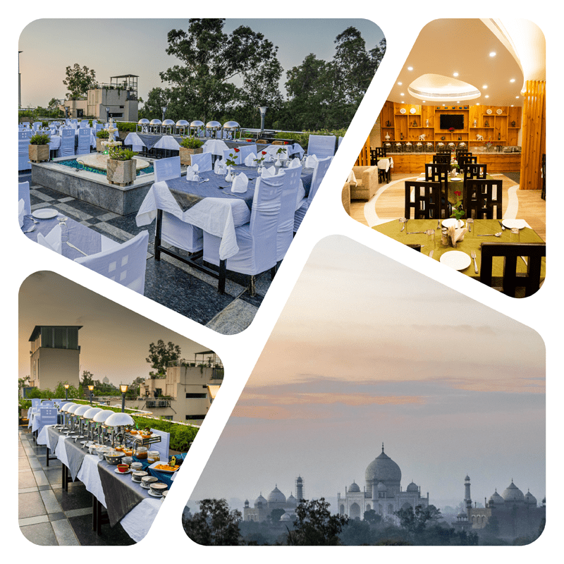 Restaurant in Agra near Taj Mahal